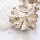 Tiffany & Co Silver Marigold Clip on Earrings