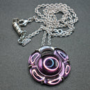 Baccarat-purple-crystal-and-silver-pendant-necklace-24j014b