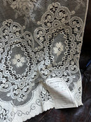 Beautiful biscuit ecru colour sample arts & Crafts deadstock c1930s panel new 32”/35”