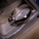 Vintage Platinum Pt900 Sapphire Diamond Tension Set Ring Size K