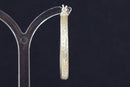 Stylish Sterling Silver Large Hoop Earrings