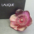 New Lalique: Red anemone sculpture