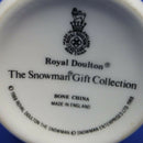 Royal Doulton Snowman Two Handle Christmas Celebration Beaker