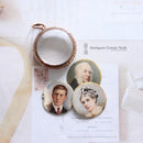 Late Victorian 9ct Hand Painted Miniature Locket/Pendant