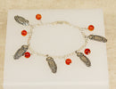 Silver & Amber Owl Bracelet