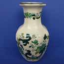 Masons Ironstone Chartreuse Indian Vase