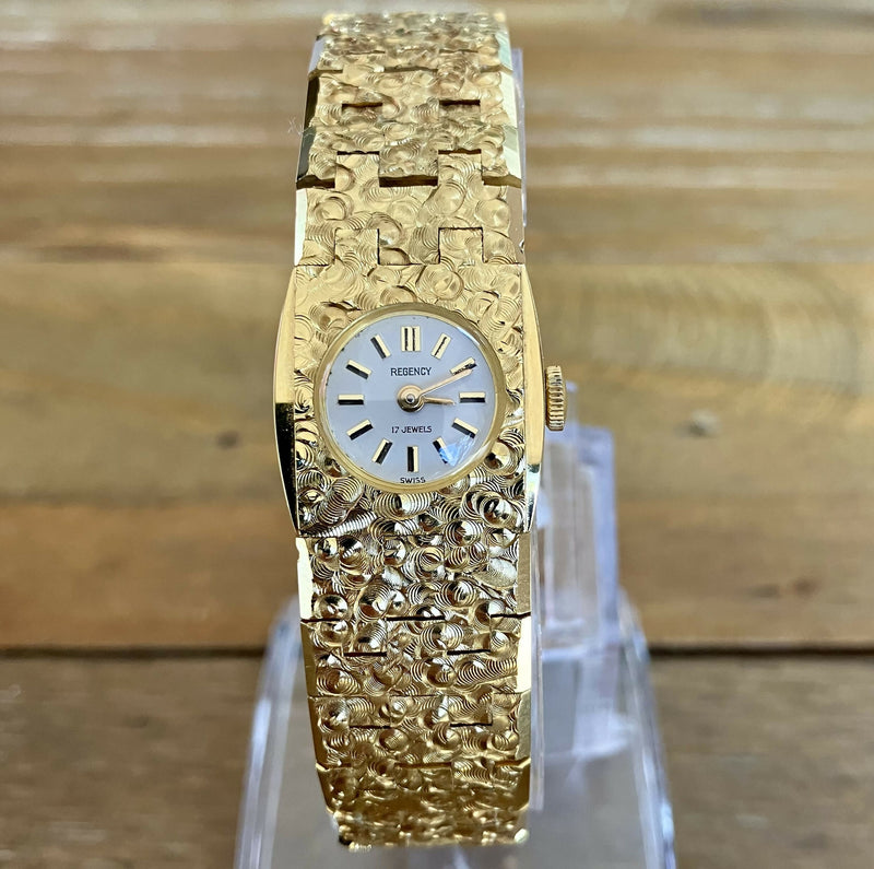 Regency Ladies Gold Plated Watch | 1970's | Manual Wind
