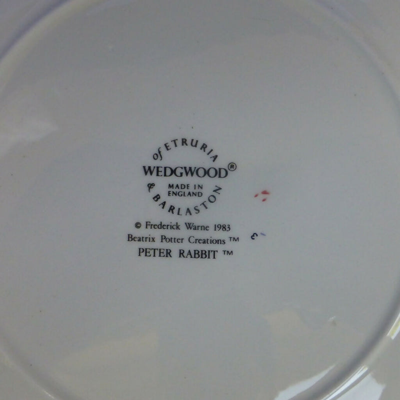 Wedgwood Merry Christmas Plate 1983 bs