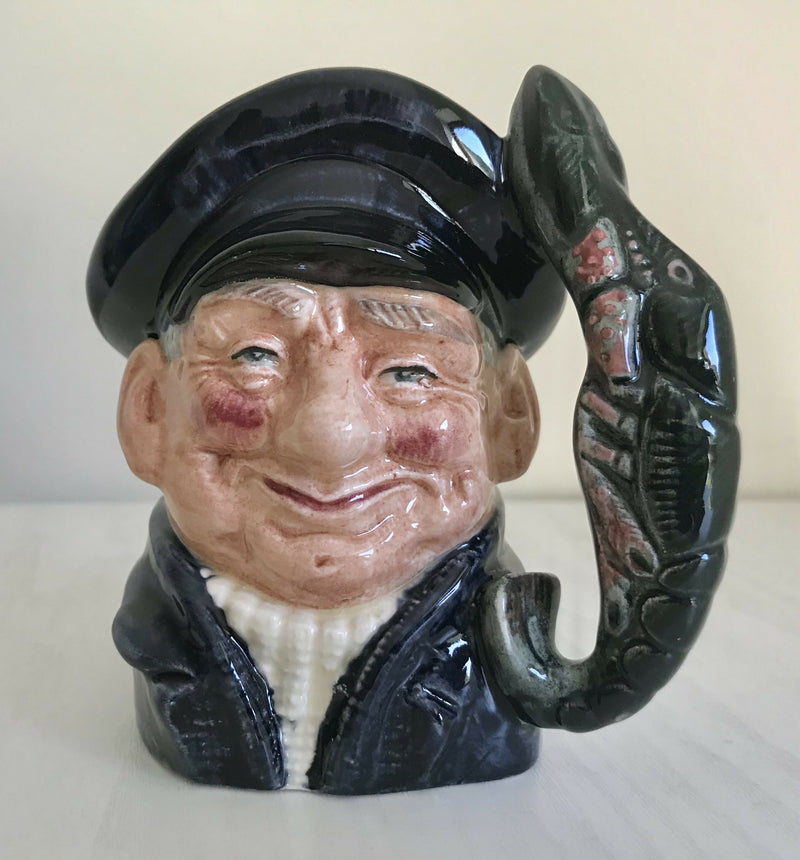 Royal Doulton Lobster Man character jug. Small version. 11cm.