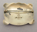 Vintage Georg Jensen Sterling Silver Dove Wreath Bird Brooch Design No 209