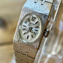 Vintage Cardinal Ladies Watch | 17 Jewel Mechanical | Silver Tone Bracelet | Swiss Shockproof Cocktail Watch