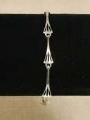 Silver Art Deco Style Bracelet