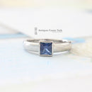 Boodles Platinum & Sapphire Ring