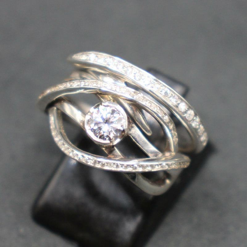 Jake-Interlocking-engagement-wedding rings-set-pa-166c