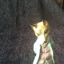 Beswick Beatrix Potter figurine Beswick Foxy Whiskered Gentleman figurine Beswick Gold Backstamp BP2