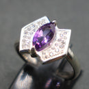 Jake-Marquis-amethyst-and-cz-silver-ring-pa-178b