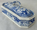 Napoleon Bonaparte Pearlware Razor Box, William Smith & Co. Circa 1840.