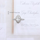 18ct White Gold Marquise Diamond Halo Cluster Ring 1.08ct