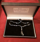 A Restrung Set Of Roman Blue Glass Beads.