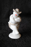 Royal Doulton Snowman Figure Royal Doulton Snowman Cowboy figurine DS6