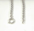Stylish Silver Chunky Rope Necklace Chain