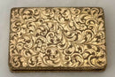 A Mid 19th Century Gilt Metal Snuff Box.
