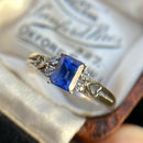 18ct Sapphire Diamond Ring