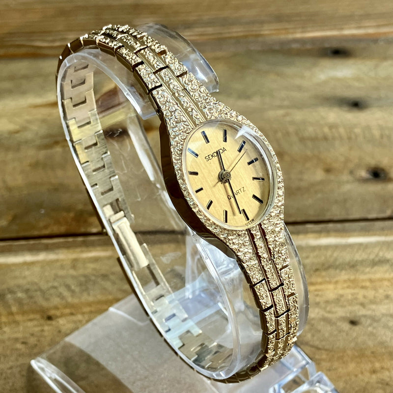 Ladies Gold Plated Sekonda Cocktail Watch | Box and Papers