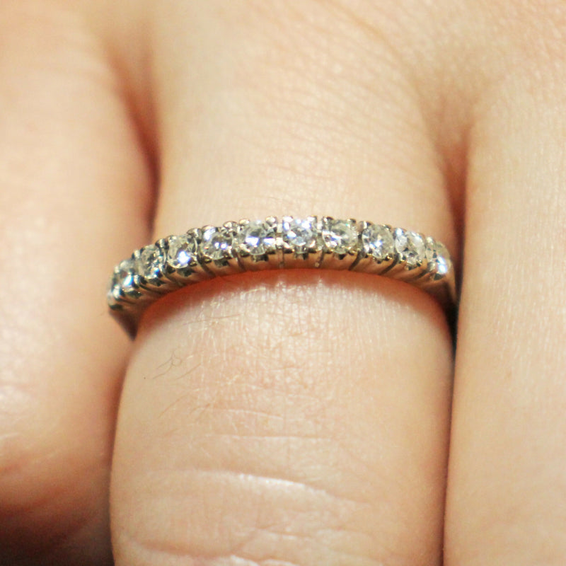 1960s-18ct-gold-diamond-eleven-stone-half-eternity-ring-24j009a