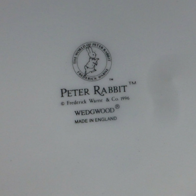 Wedgwood Beatrix Potter Peter Rabbit Christmas Plate - 1997