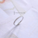 18ct White Gold Diamond Half Eternity Ring 0.35ct