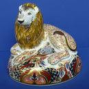 Royal Crown Derby Paperweight - Lion