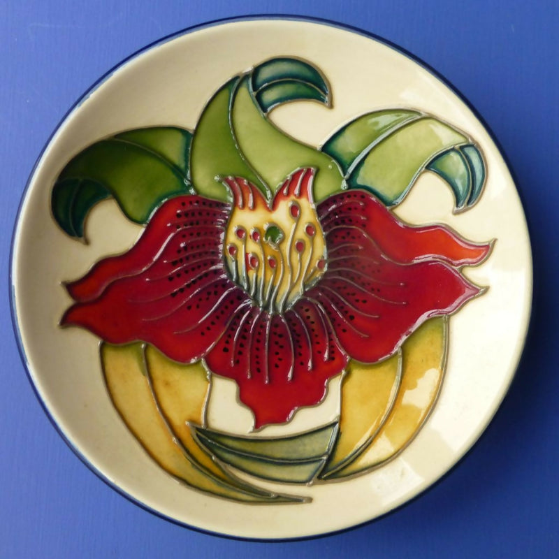 Moorcroft Anna Lily Tray / Coaster by Nicola Slaney