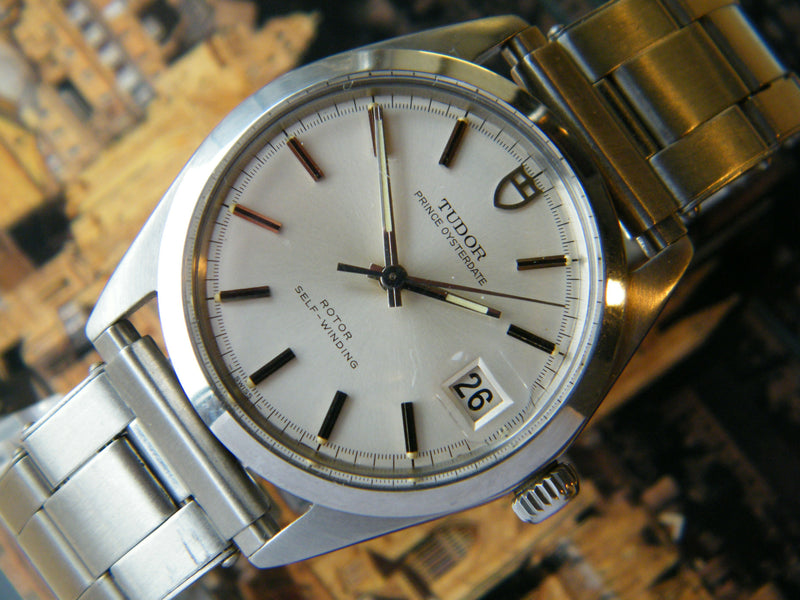 VINTAGE 1973 TUDOR PRINCE OYSTER-DATE AUTOMATIC WATCH ‘FULL-SET WITH ORIGINAL BOX, PAPERS & PURCHASE RECEIPT