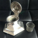 Silver Capstan Inkwell Chester 1911