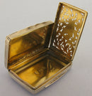 Georgian Solid Sterling Silver Vinaigrette Bir 1832 Francis Clark