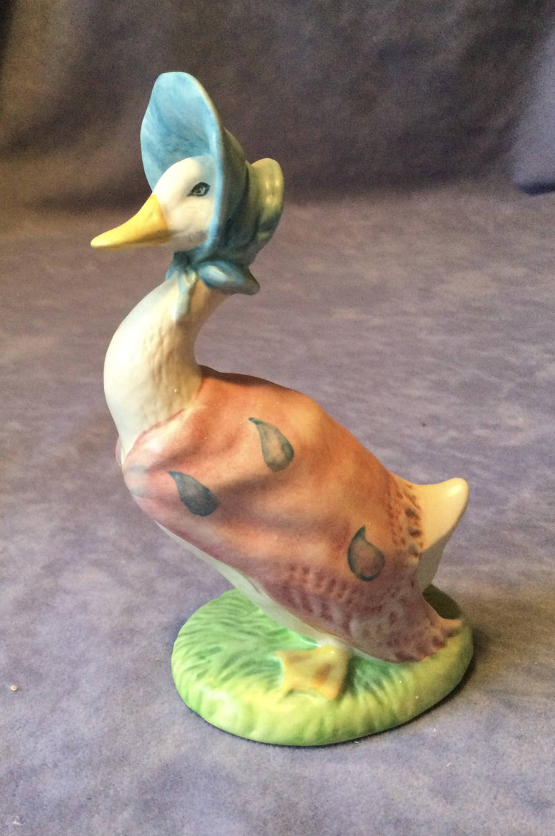 Beswick - Jemima Puddleduck Satin figurine Beswick Beatrix Potter Figurine Boxed