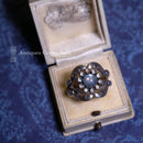 Georg Jensen 'Moonlight Blossom' Moonstone Cluster Sterling Silver Ring Size R1/2