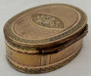 Louis XVI French Gilt Metal Snuff Box, circa 1790.