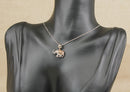 Stunning Silver & Welsh Gold Overlay Elephant Pendant by Clogau – Boxed