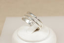 Silver Designer Twist Ring