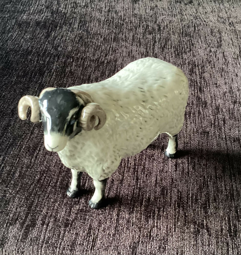 John Beswick Swaledale Ram Beswick sheep figurine John Beswick Limited Edition figurine