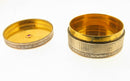 French 19thC Sterling Silver Gilt Gem Set Box Object De Vertu