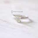 18ct White Gold Oval Diamond 1.02cts Solitaire