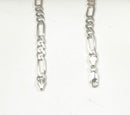 Classic Silver Italian Figaro Necklace Chain