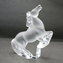 Marie-Claude Lalique Kazak rearing horse sculpture