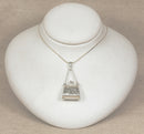 Silver Handbag Keepsake / Locket Pendant and Chain