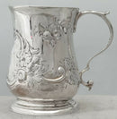 George II Silver Christening Mug. London 1754 William Grundy. 2.6 troy ounces.