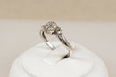 Stylish Argentium Silver & Diamond Twist Ring – 0.25ct Diamond Total