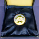 Border Fine Arts The Snowman (Portrait) Round Enamel Box (Boxed) A3997